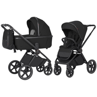 Коляска 2 в 1 Carrello Ultimo CRL-6528 Sable Black 01